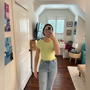 Princess Polly Basic Cotton T-Shirt with Drawstrings